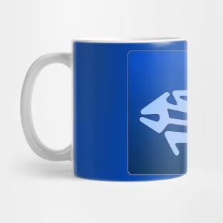 Nazca Fish - Blue Mug